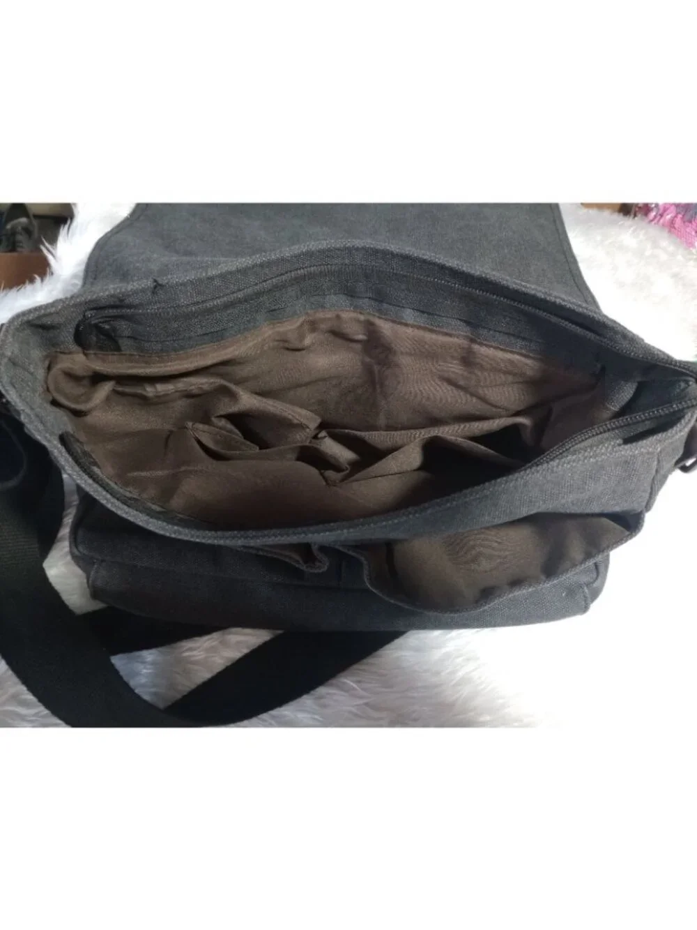 Naruto Canvas Messenger Bag Excellent Used Great Condition